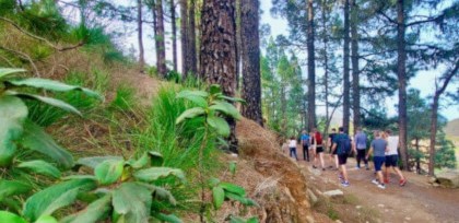 hiking tour in openica